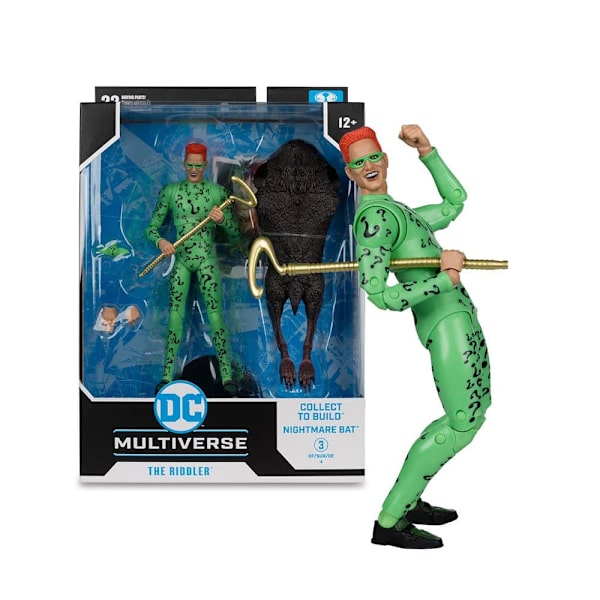 Mcfarlane Dc Bygger En Enigma-figur Från Batman Forever 18 Cm