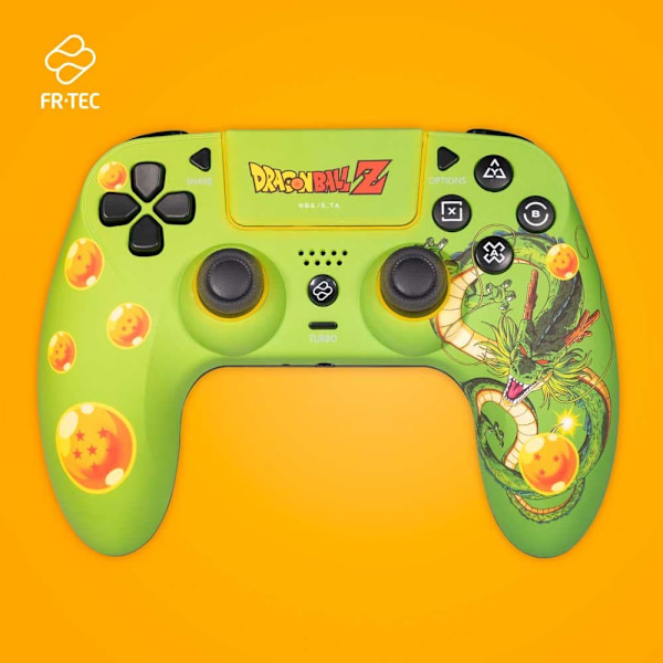 Fr-tec Ps Dragon Ball Shenron 4 Trådløs Controller Gylden