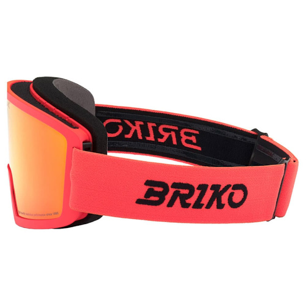 Briko Frostbite Junior Skidglasögon Orange Red Mirror/CAT2