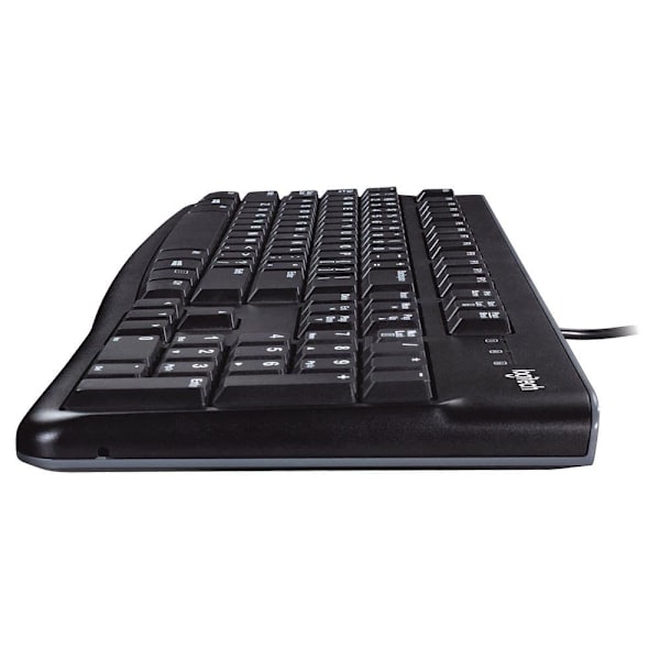Logitech Mus Og Tastatur Mk120 Combo Sort US QWERTY