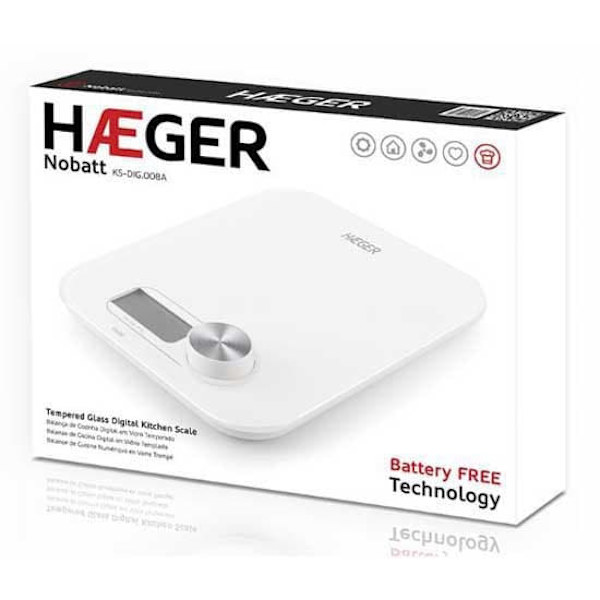 Haeger Nobatt Köksvåg Durchsichtig One Size / EU Plug