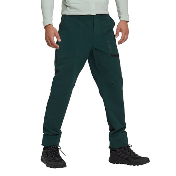 Adidas Byxor Terrex Yearound Soft Shell Grönt 48 / Regular Man