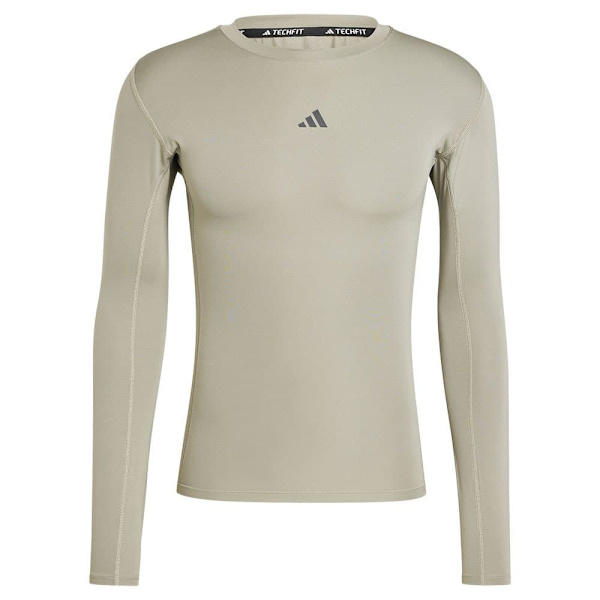 Adidas Techfit Compression Pitkähihainen T-paita  XL / Regular Mies