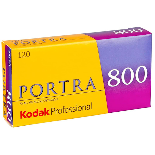 Kodak Portra 800 120 5 Enheder Gul,Blå