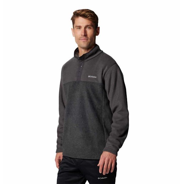 Columbia Steens Mountain™ Fleecejakke Med Halv Lynlås Grå 2XL Mand