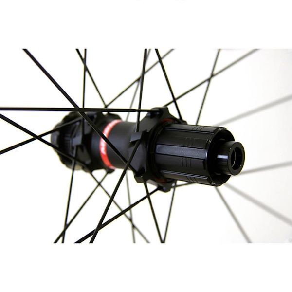 Massi Landevejs Hjulsæt Sort 12 x 100 / 12 x 142 mm / Shimano/Sram HG