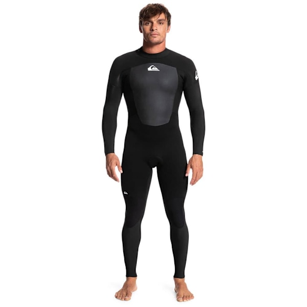Quiksilver Langærmet Neoprendragt Med Lynlås Bagpå Prologue 4/3 Mm Sort MT