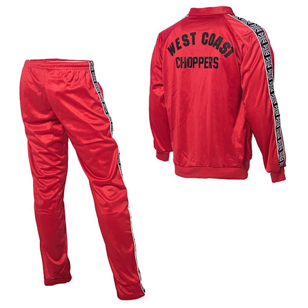 West Coast Choppers Byxor Tracksuit Röd 2XL Man
