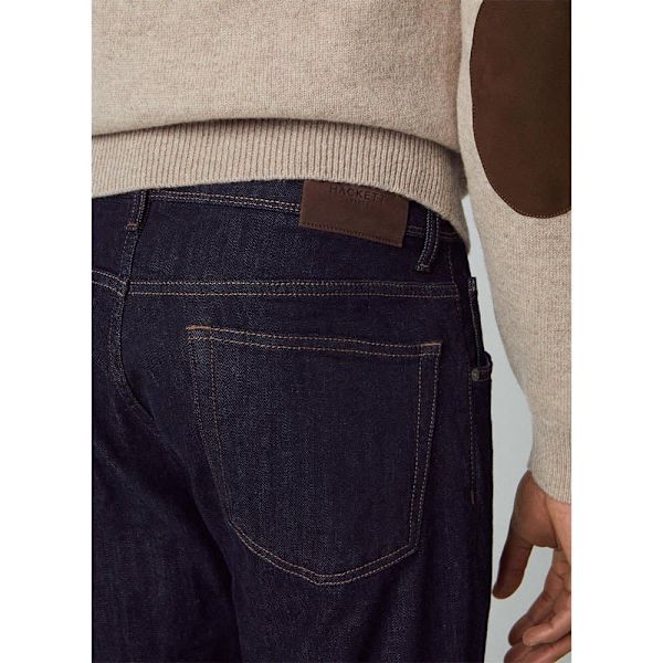 Hackett Hm212528 Regular Fit Jeans Blå 38 / 34 Mand