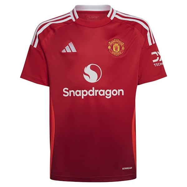 Adidas Manchester United 24/25 Junior-koti Lyhythihainen T-paita  11-12 Years