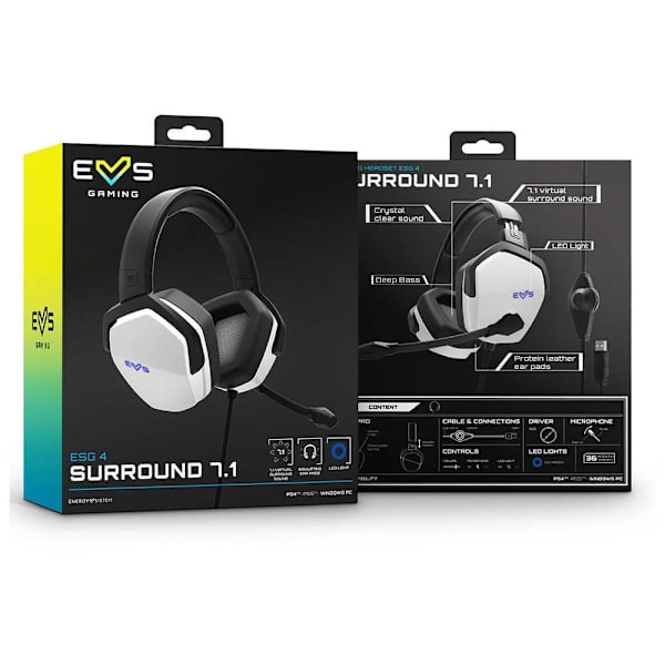 Energy Sistem Spelheadset Esg 4 7.1 Vit