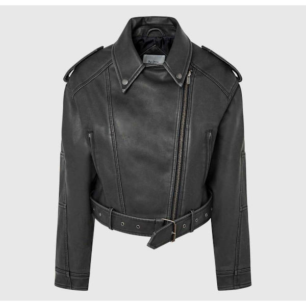 Pepe Jeans Amalia Jakke Sort L Kvinde