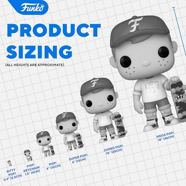 Funko Sortiment Waitress Monica 9 Cm 6 Vänner Figur Flerfärgad