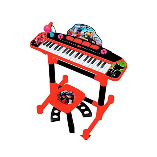 Reig Musicales Orgel Med Mikrofon Og Bænk Lady Bug