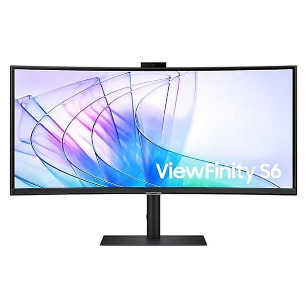 Samsung Böjd Monitor Viewfinity S34c652vau 34´´ Wqhd Va Led 144hz Svart Svart