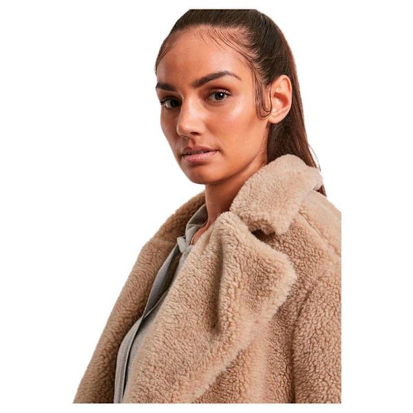 Urban Classics Overdimensioneret Parka Sherpa Beige S Kvinde