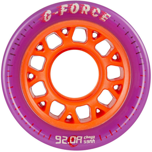 Chaya Skridskor Hjul G-force Slick Guld 59 mm / 92A