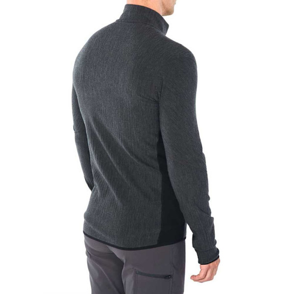 Icebreaker Sweatshirt Descender Merino Grå S Mand