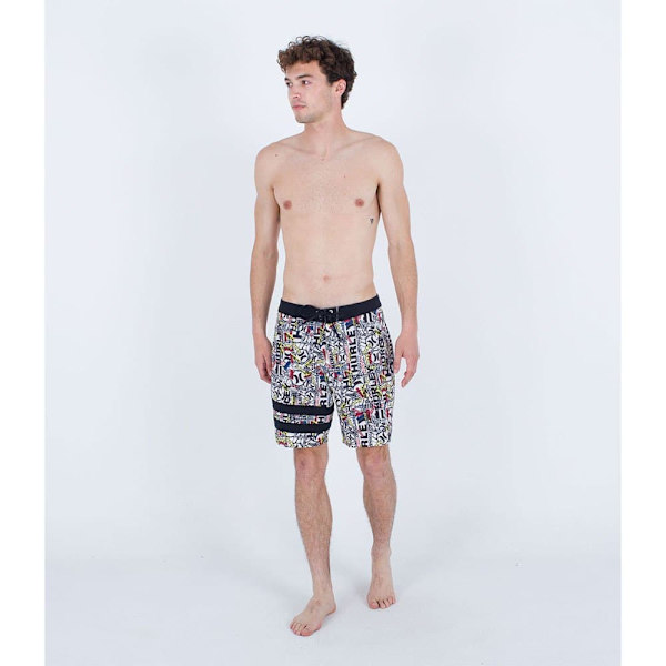 Hurley Badbyxor Phantom Eco 25th S1 Block Party 18´´ Flerfärgad 28 Man