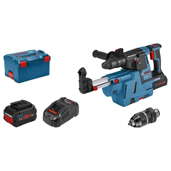 Bosch Gbh18v-26f+gde18v-16+l-boxx238 Hammerbor Uden Batteri