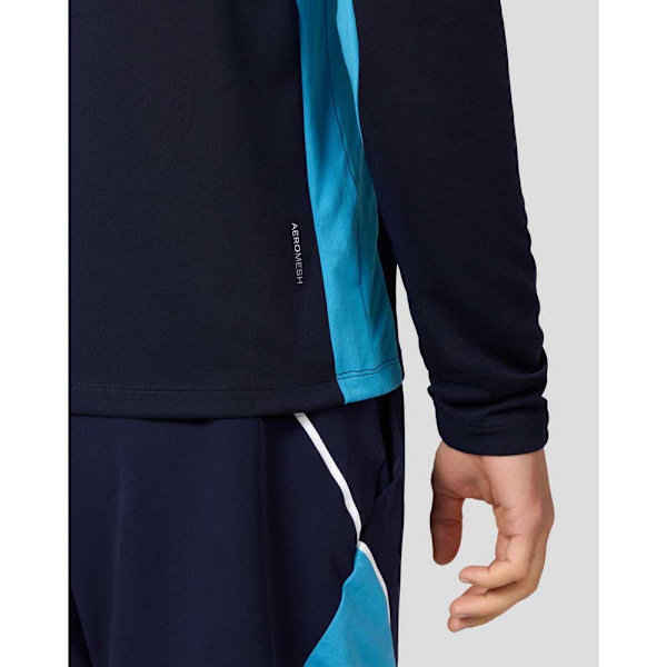 Castore Amc Aeromesh Halv Dragkedja Långärmad T-shirt  S Man