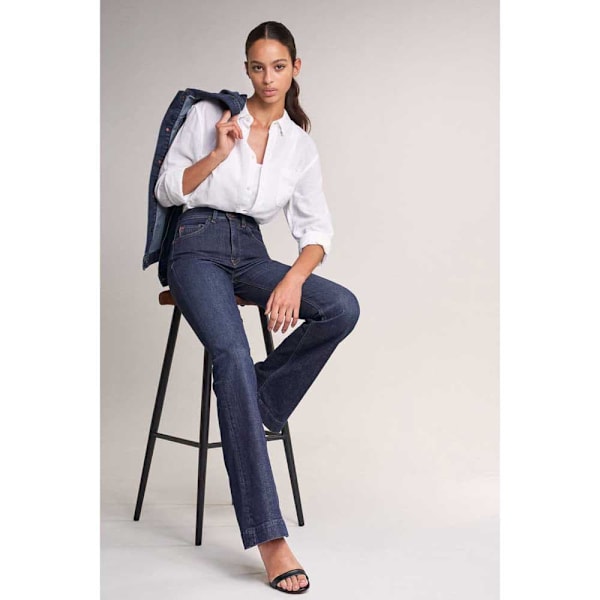 Salsa Jeans Jeans Secret Glamour Push In Flare Blå 30 / 34 Kvinde