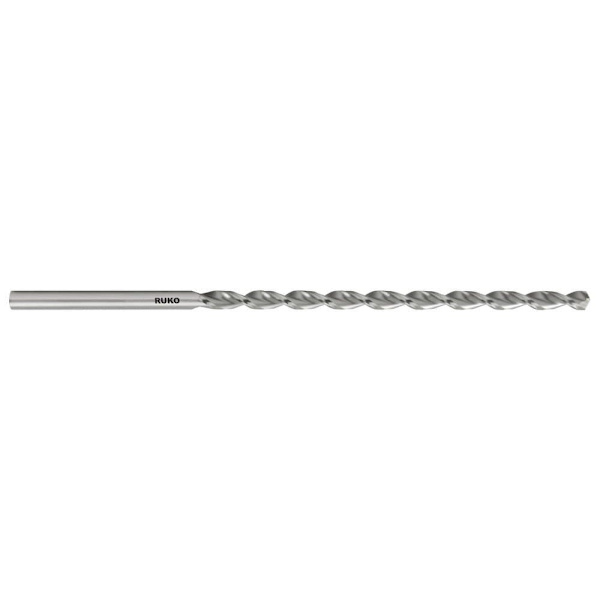 Ruko Erittäin Pitkä Kierreporanterä Din 1869 Tl 3000 Hss-g Ø 4.5 Mm Hopeinen