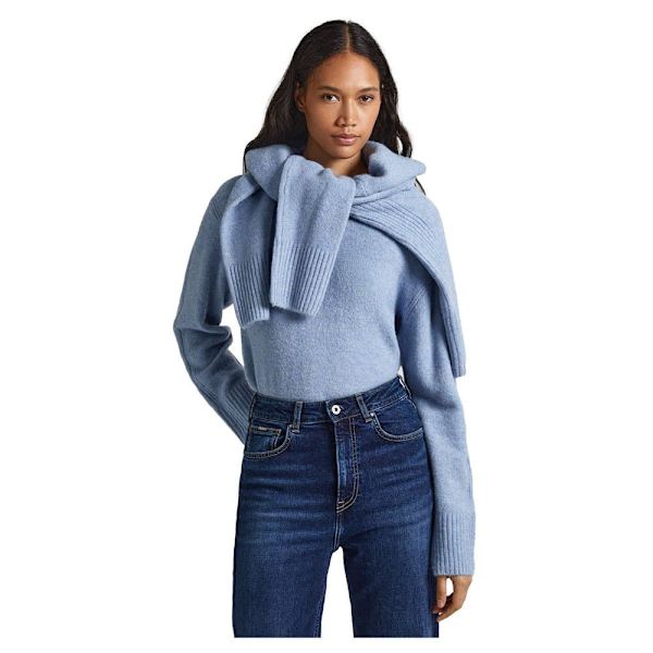 Pepe Jeans Sweater Denisse Blå L Kvinde