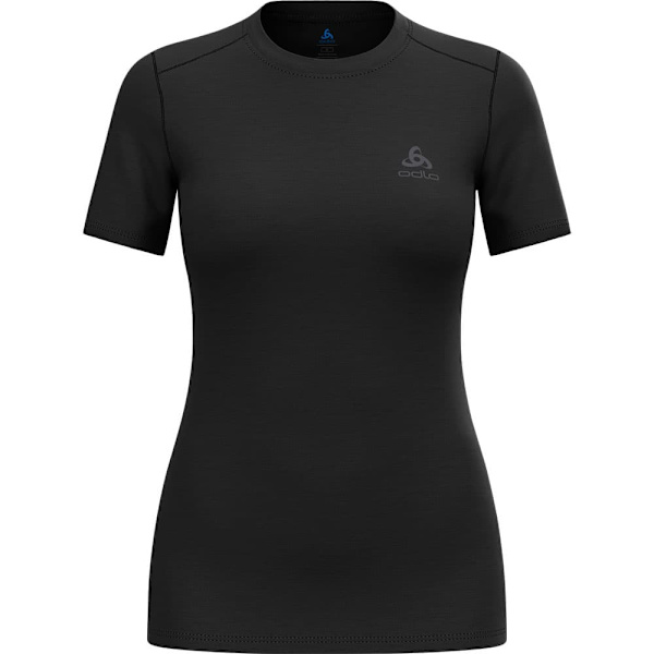Odlo Merino 160 Kortærmet Baselayer Sort XL Kvinde