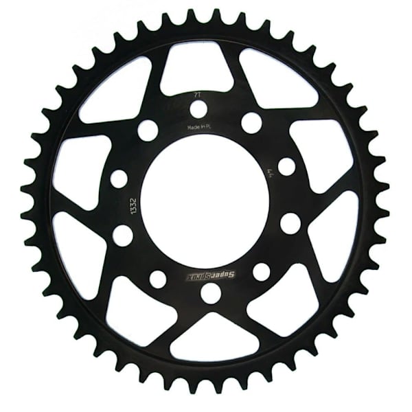 Supersprox Rfe Steel Honda 525x44 1332x44blk Bak Kedjehjul Silver 44t