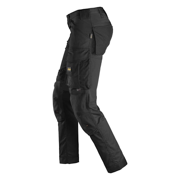 Snickers Workwear Allroundwork Elastic Bukser Sort 250