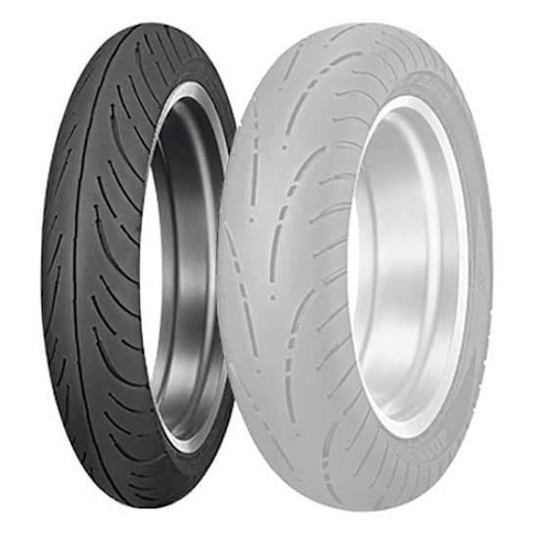 Dunlop Cafe Racer Fordæk Elite 4 73h Tl Søvfarvet 130 / 90 / R16