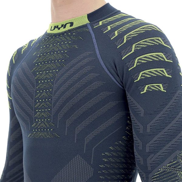 Uyn Pitkähihainen Pohjakerros Resilyon Turtle Neck Sininen S / M Mies