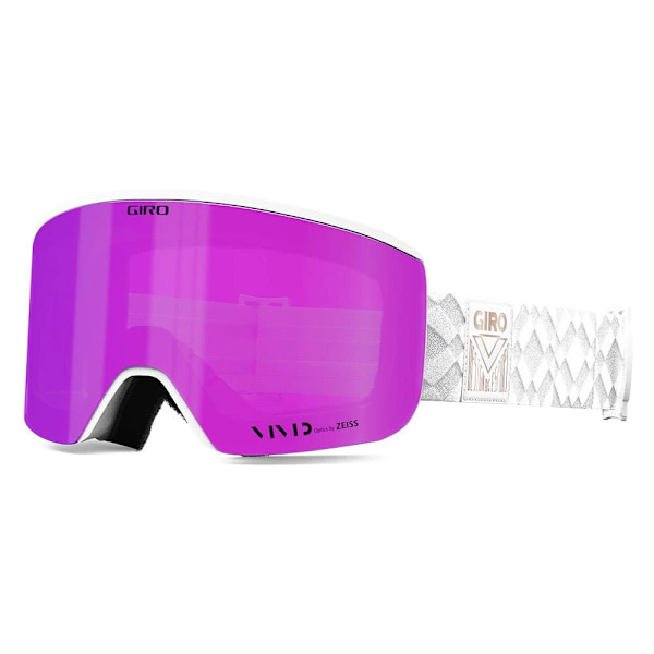 Giro Skibriller Ella Hvid VIVID Pink/CAT2