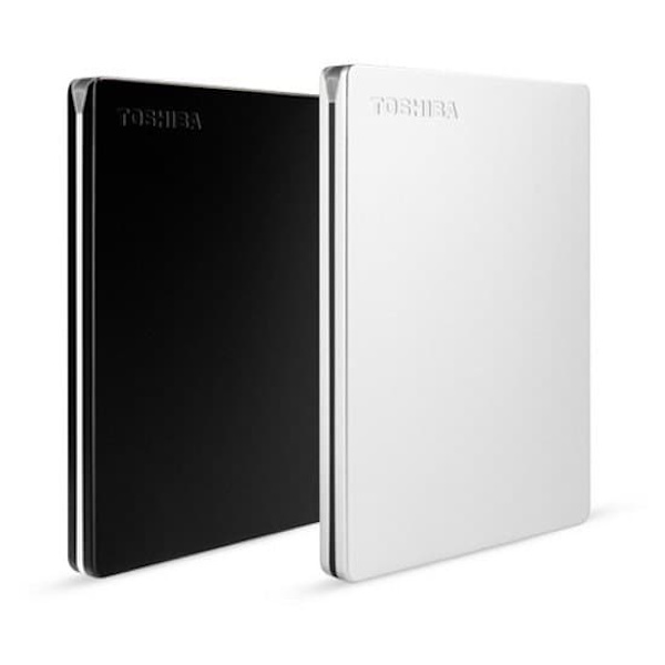 Toshiba Extern Hårddisk Hårddisk Disco Canvio Slim 2tb Svart