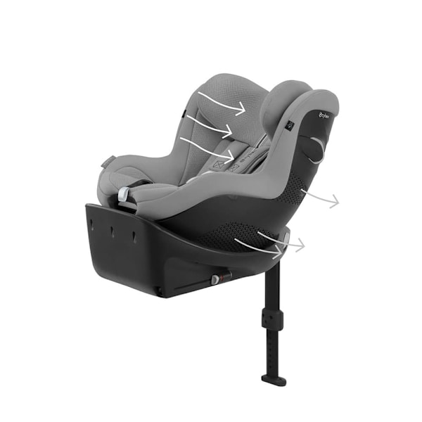 Cybex Sirona Gi I-size Plus Bilbarnstol Grå