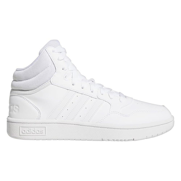 Adidas Utbildare Hoops 3.0 Mid Vit EU 36 2/3 Kvinna