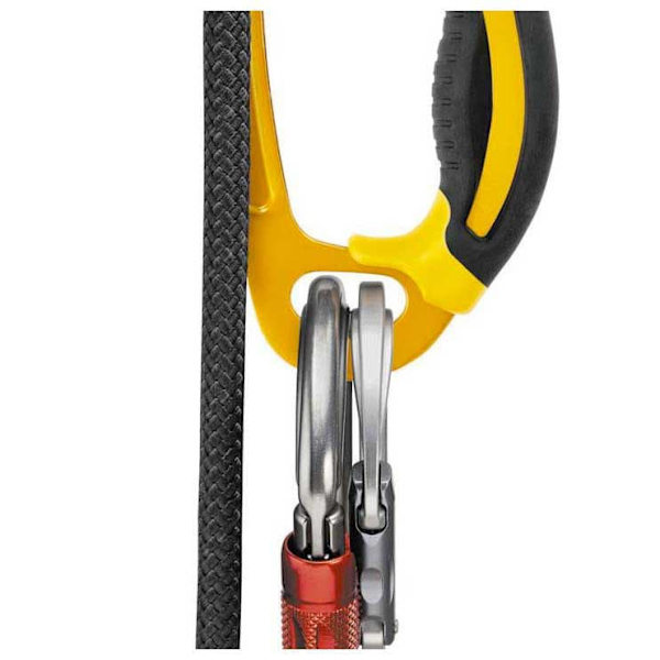 Petzl Ascension Right Gul,Svart
