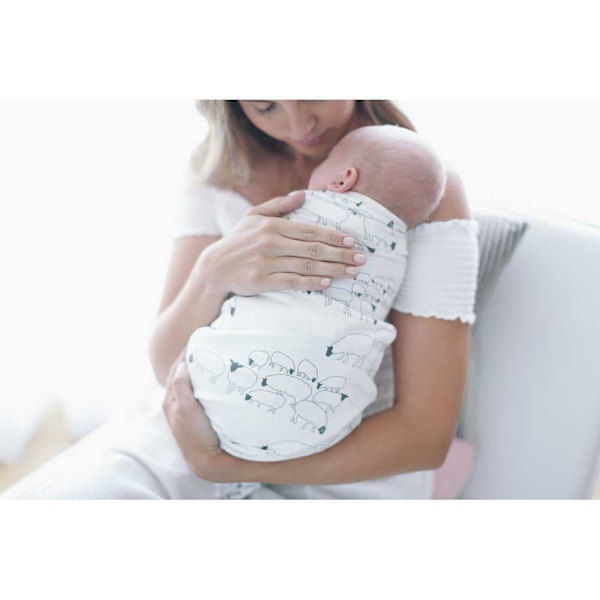 Ergobaby Swaddler Sheep Vit