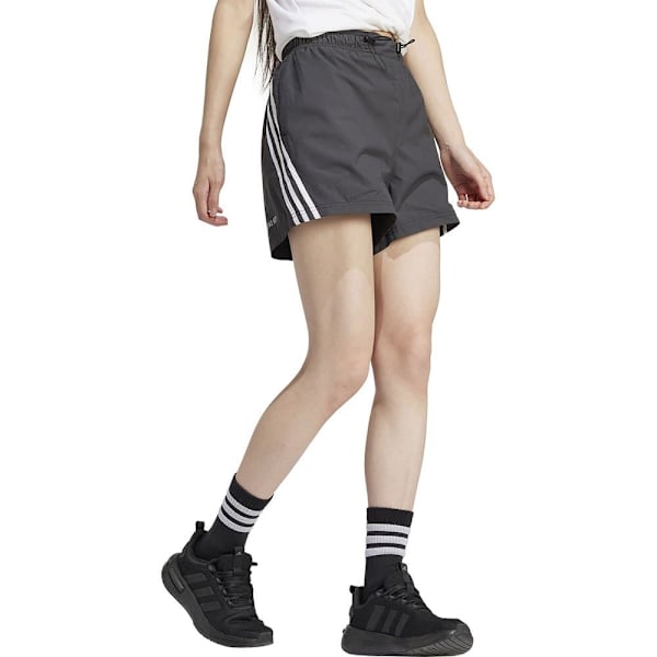 Adidas Future Icons Woven 3 Stripes Shorts Svart XL Kvinna