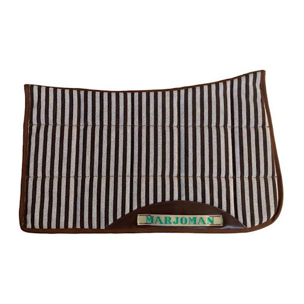 Marjoman Distribucion Normaali Nahkavahvistus Raidallinen Canvas Western-satulatyyny