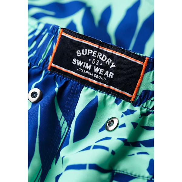 Superdry Printed 15´´ Badbyxor Blå S Man