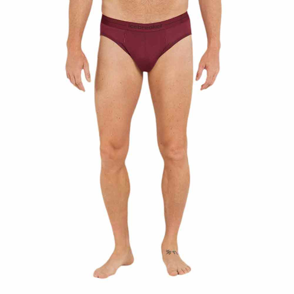 Icebreaker Merino 150 Anatomica Slips Röd S Man