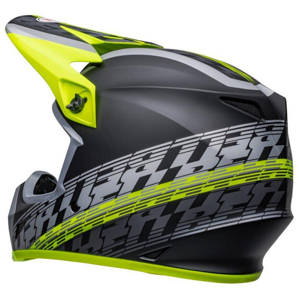 Bell Moto Motocrosshjälm Mx-9 Mips Offset Gul,Svart M