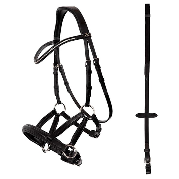 Br Lewes Och Reins Träns Silver Cob