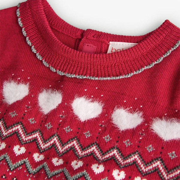 Boboli Knitwear Mekko Punainen 7 Years