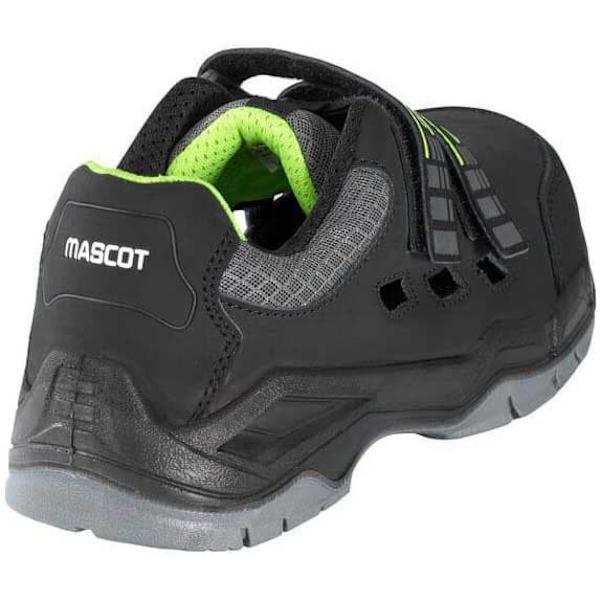 Mascot Breda Säkerhetssandaler Footwear Fit F0107 Grå EU 41