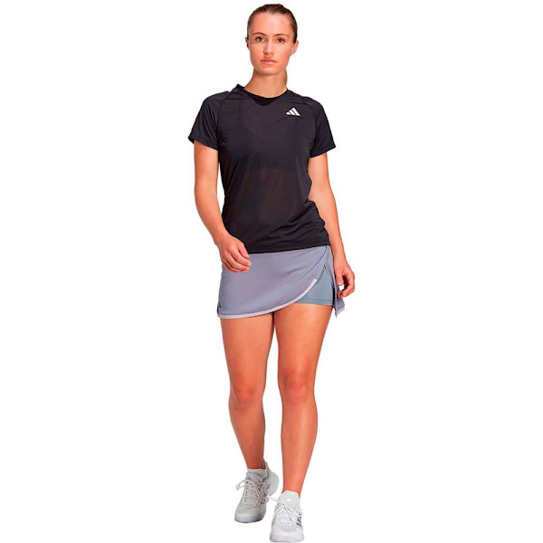 Adidas Kortärmad T-shirt Club Svart XS Kvinna