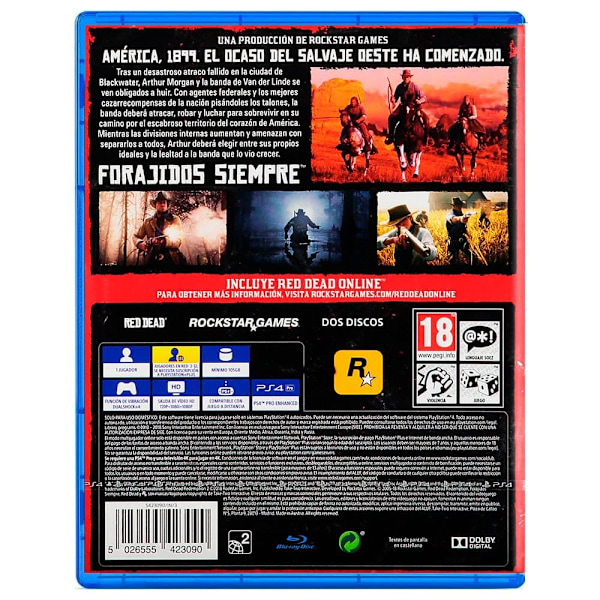 Take 2 Games Ps4 Red Dead Redemption Ii Flerfärgad PAL