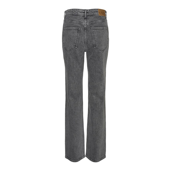 Vero Moda Tessa Straight Ra206 Højtaljede Jeans Grå 27 / 32 Kvinde